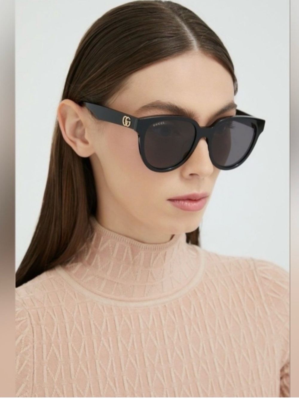 NWT GUCCI GG1002SK-001 Women’s Sunglasses Black/Grey